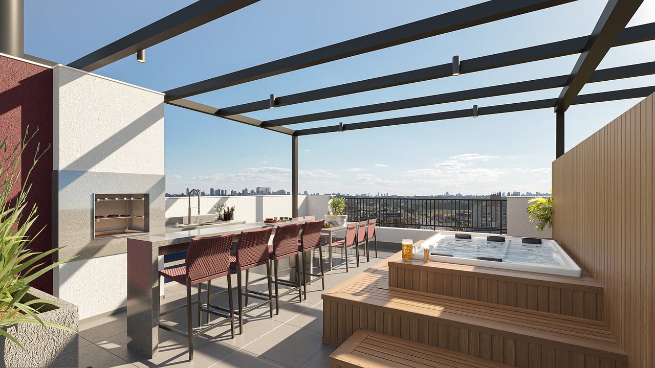 MODERN HOME WITH PRIVATE ROOFTOP RETREAT