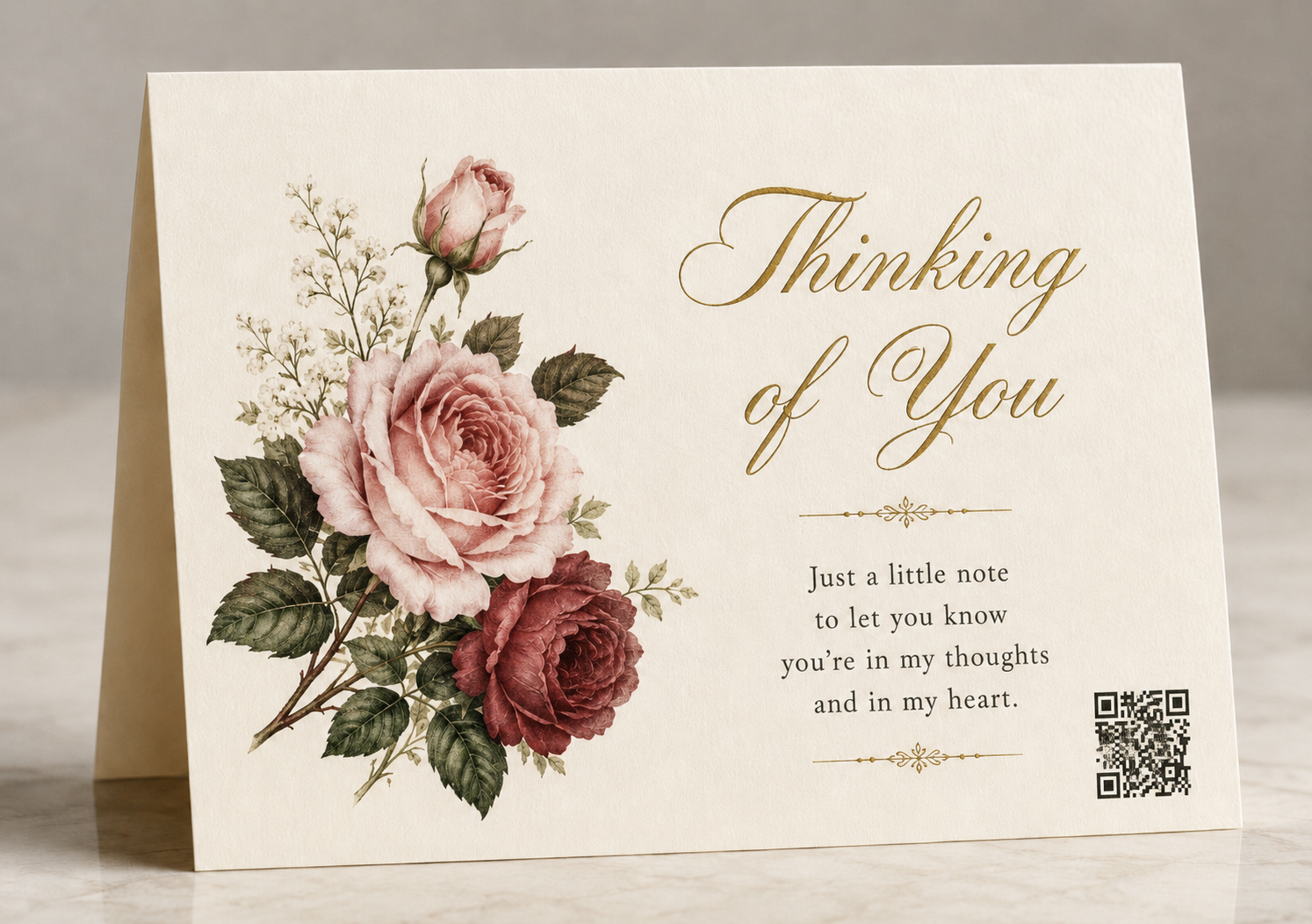 Thinking of You — Interactive Greeting Card
