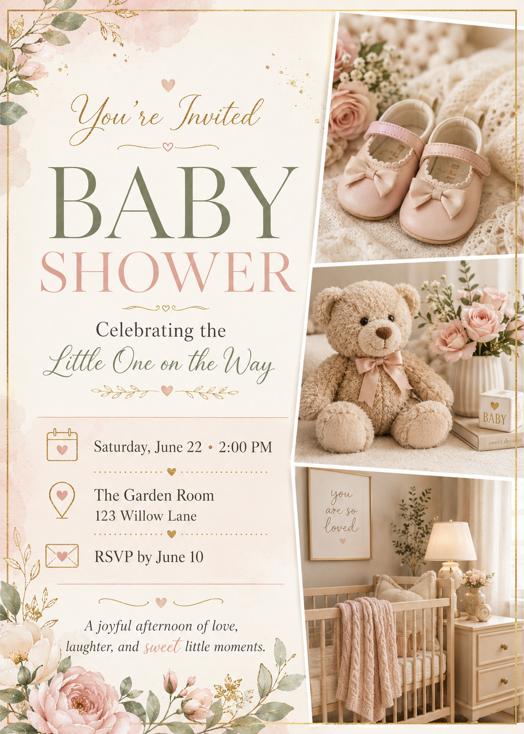 Baby Shower Celebration — A Little One Is on the Way