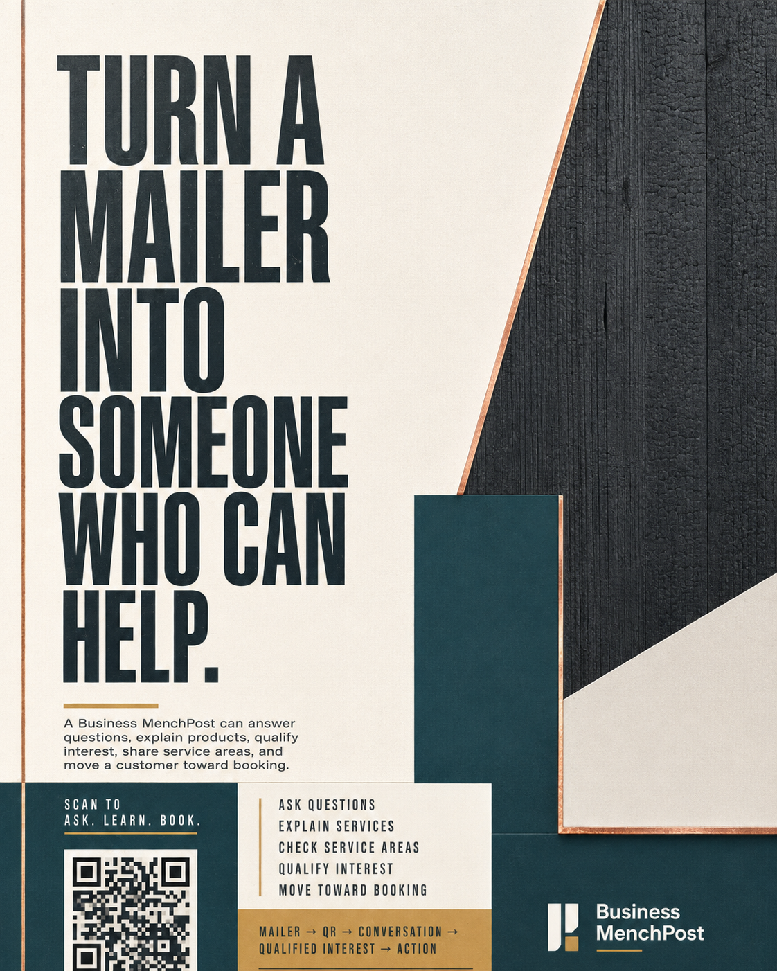 TURN A MAILER INTO SOMEONE WHO CAN HELP.