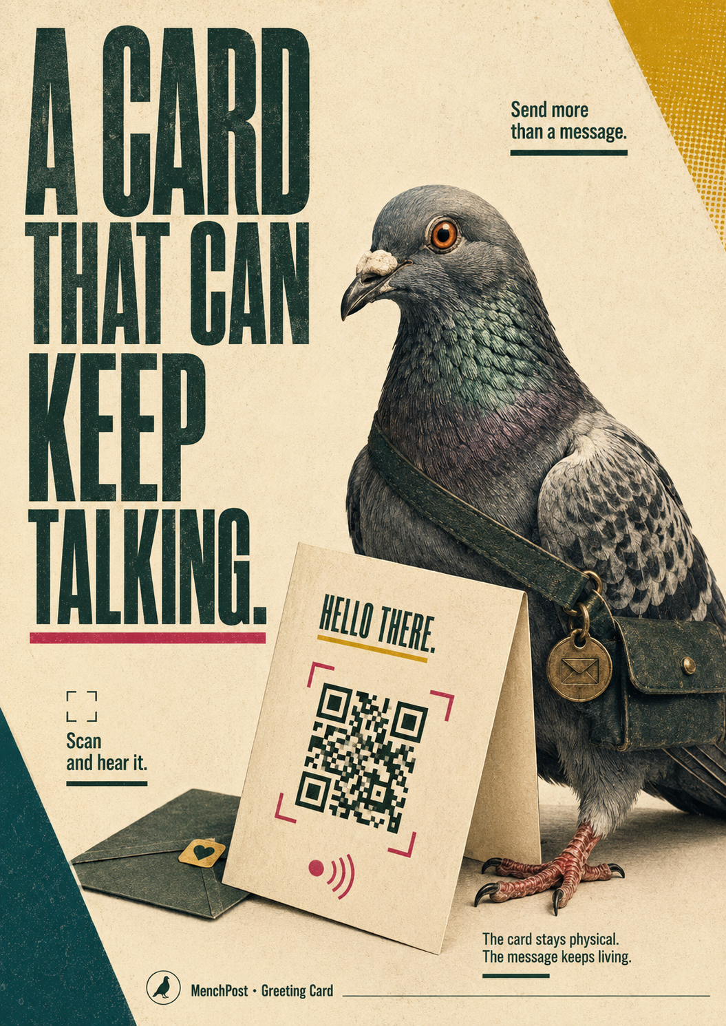 A CARD THAT CAN KEEP TALKING.